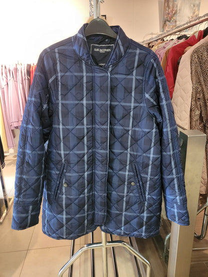 Ilse Jacobsen tartan Quilted jacket