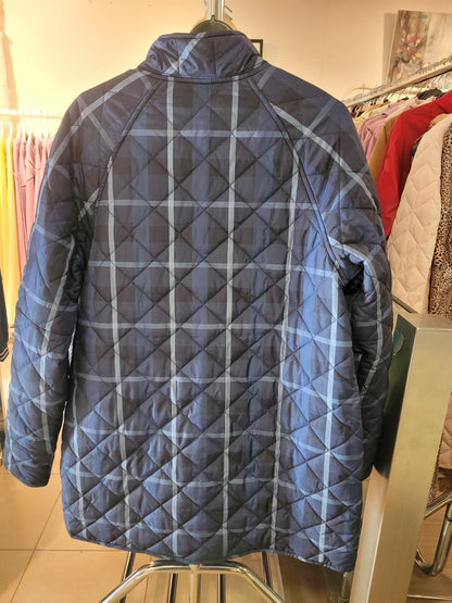 Ilse Jacobsen tartan Quilted jacket