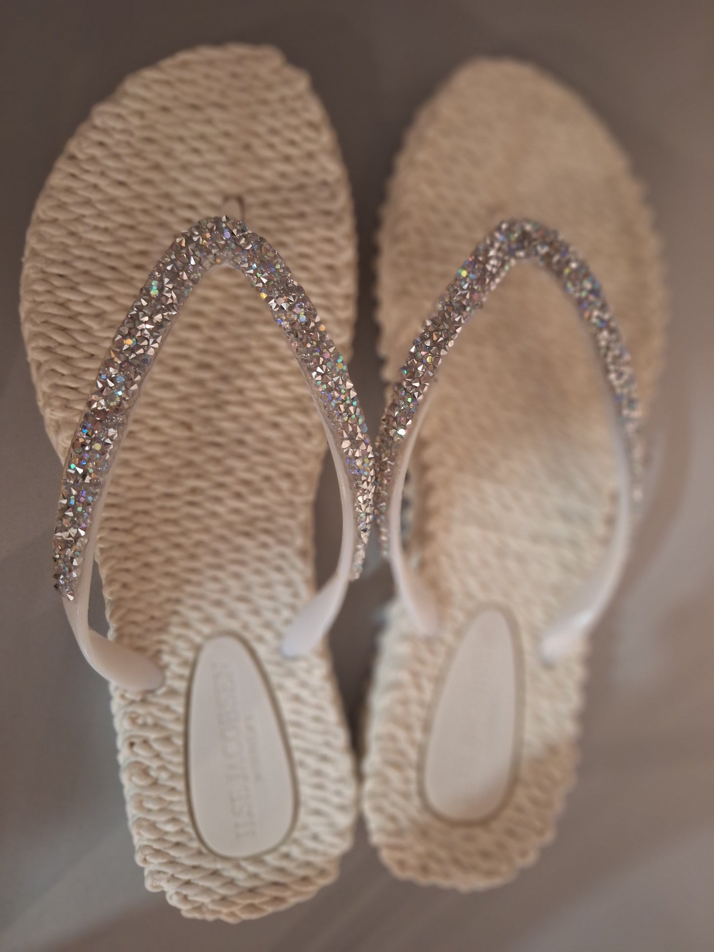 Ilse Jacobsen glitter flip flops