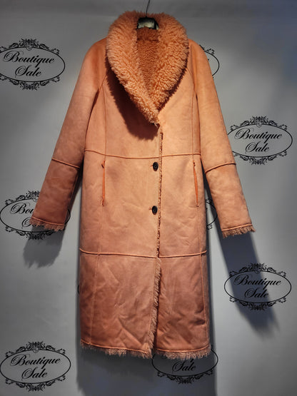 Reversible Beaumont Labby Coat pink Rrp£270