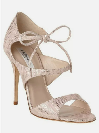 L. K Bennett Karlie Tie Up Stiletto Sandals