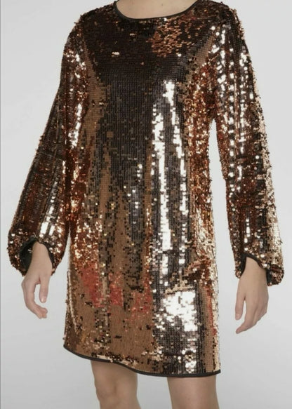 Twist Tango Sequin Dress