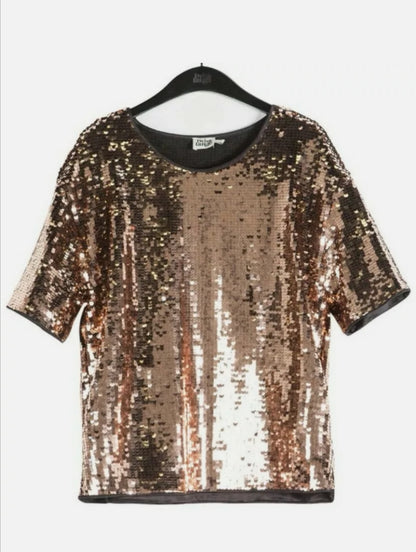 Twist & Tango sequin Darcy Tee